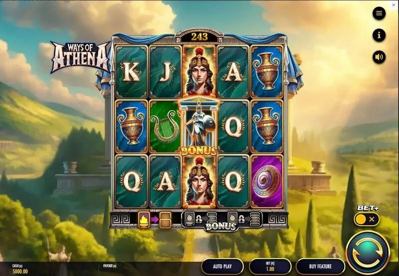 Ways of Athena Thunderkick Slot 