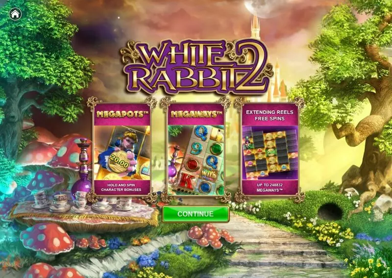 White Rabbit 2 Big Time Gaming Slot Info and Rules