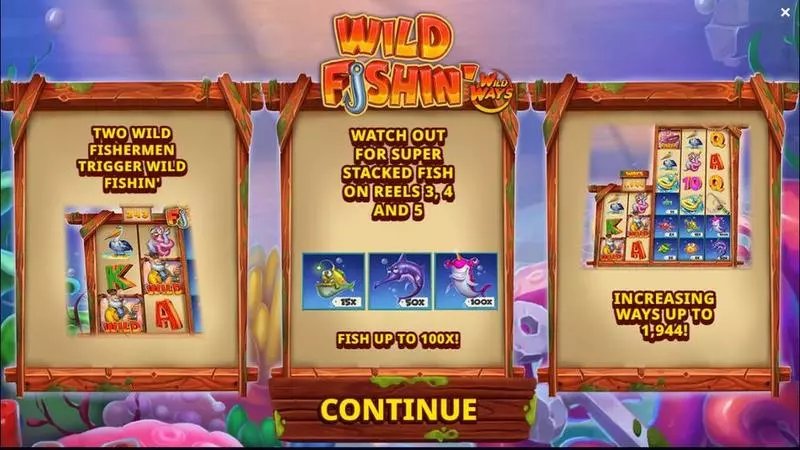 Wild Fishin Wild Ways Jelly Entertainment Slot Free Spins Feature