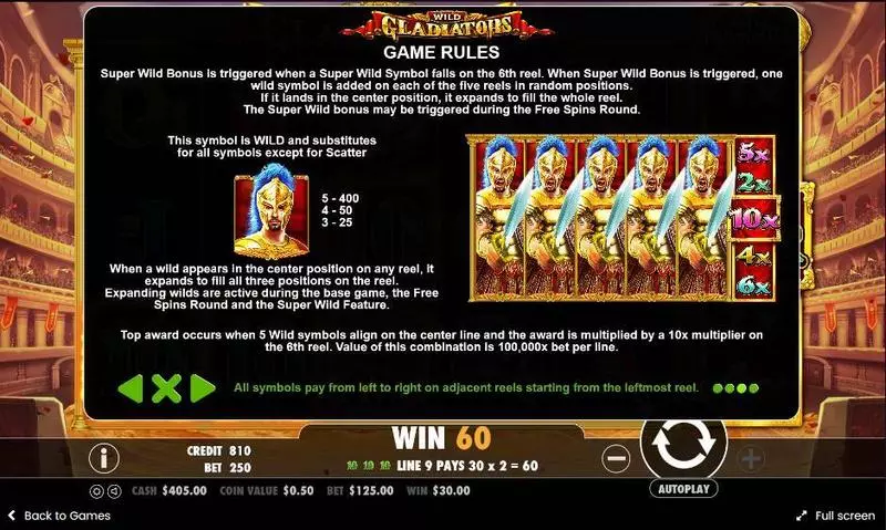 Wild Gladiators Pragmatic Play Slot Bonus 2