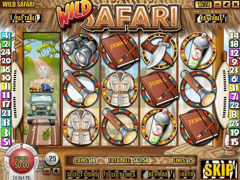 Wild Safari Rival Slot Bonus 5