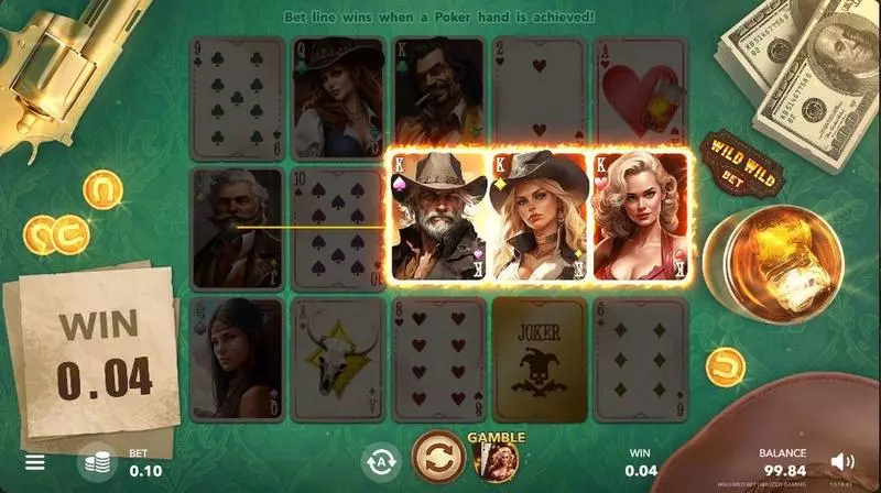 Wild Wild Bet Mascot Gaming Slot Winning Screenshot
