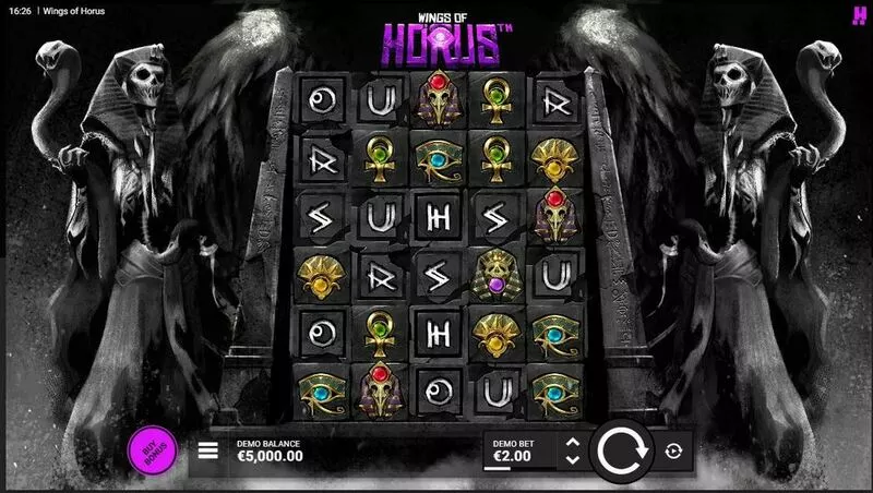 Wngs Of Horus Hacksaw Gaming Slot Main Screen Reels