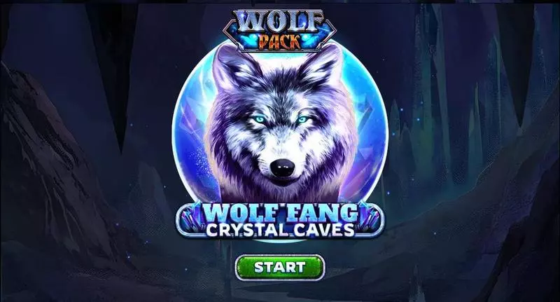 Wolf Fang – Crystal Caves Spinomenal Slot Introduction Screen