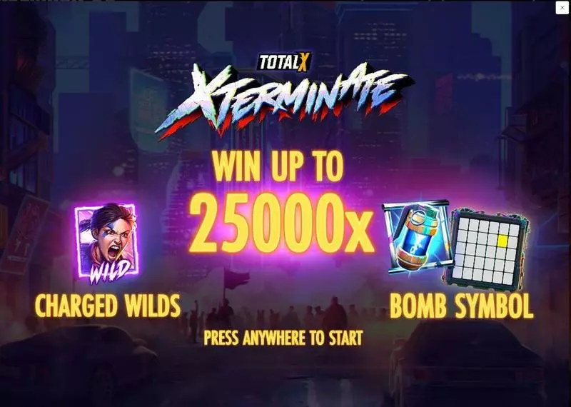 Xterminate Thunderkick Slot Introduction Screen