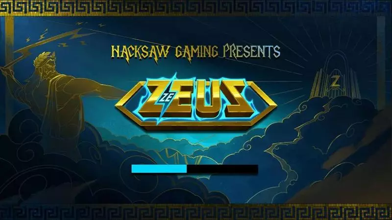 ZE ZEUS Hacksaw Gaming Slot Introduction Screen